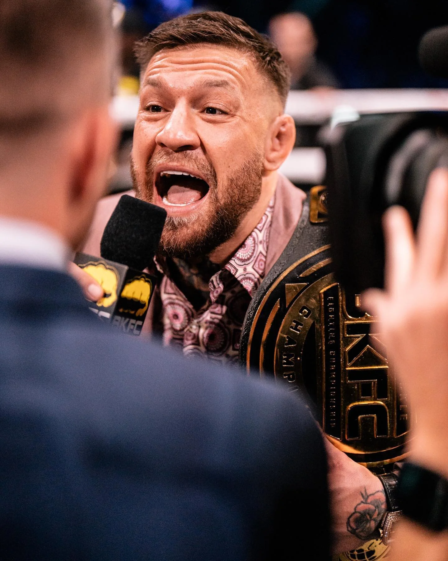 We&rsquo;re not here to take part&hellip; we&rsquo;re here to take over! @bareknucklefc is the best org in the world. @thenotoriousmma  BKFC 41 is a milestone. Many images to follow. Thankful to be here. 🙏 @davidfeldmanbkfc
