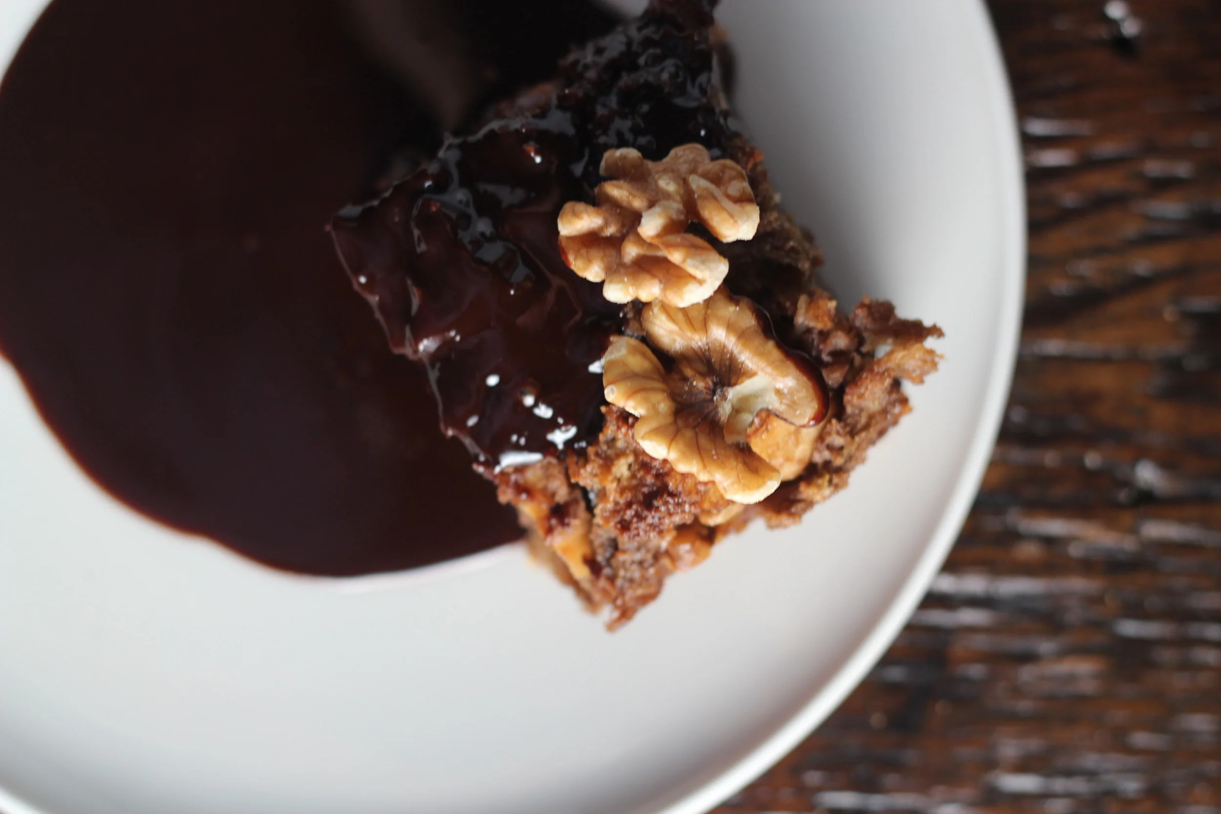 Dark Chocolate + Stout Bread Pudding