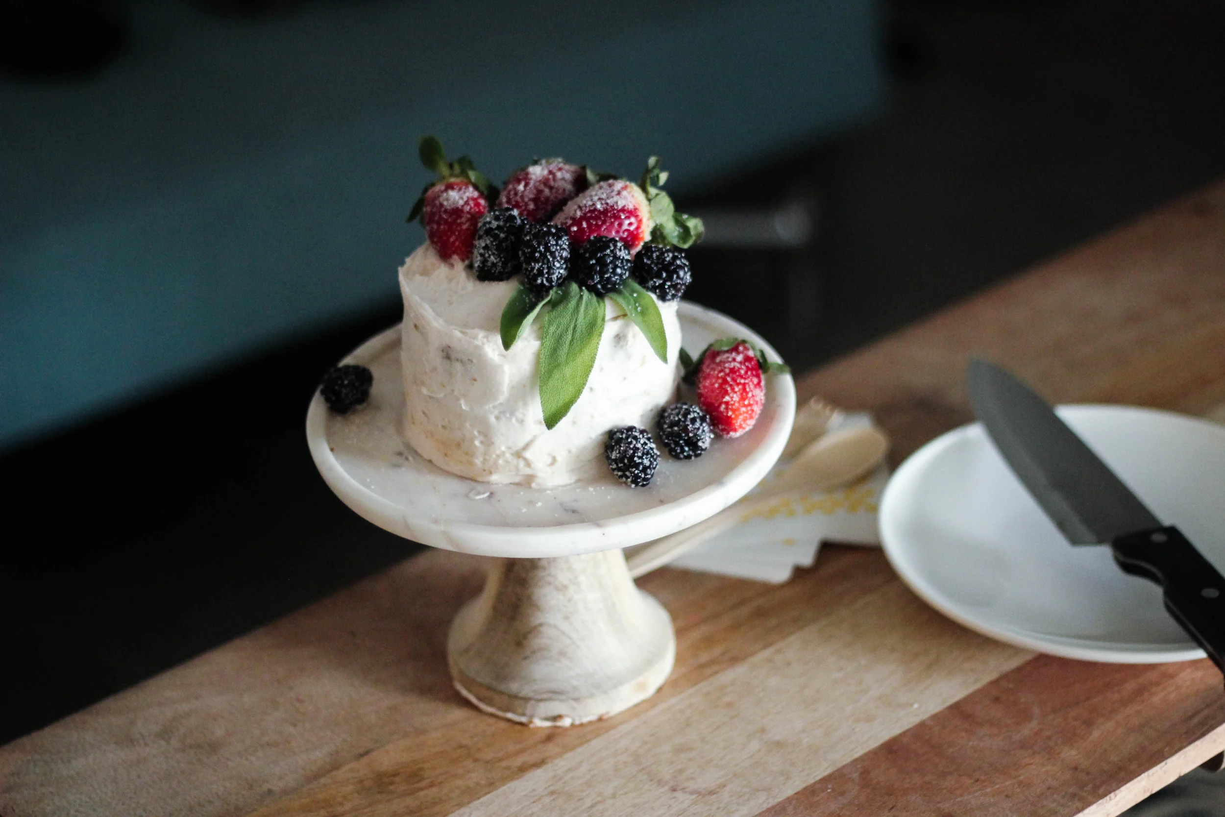 Wine + Coffee Cake