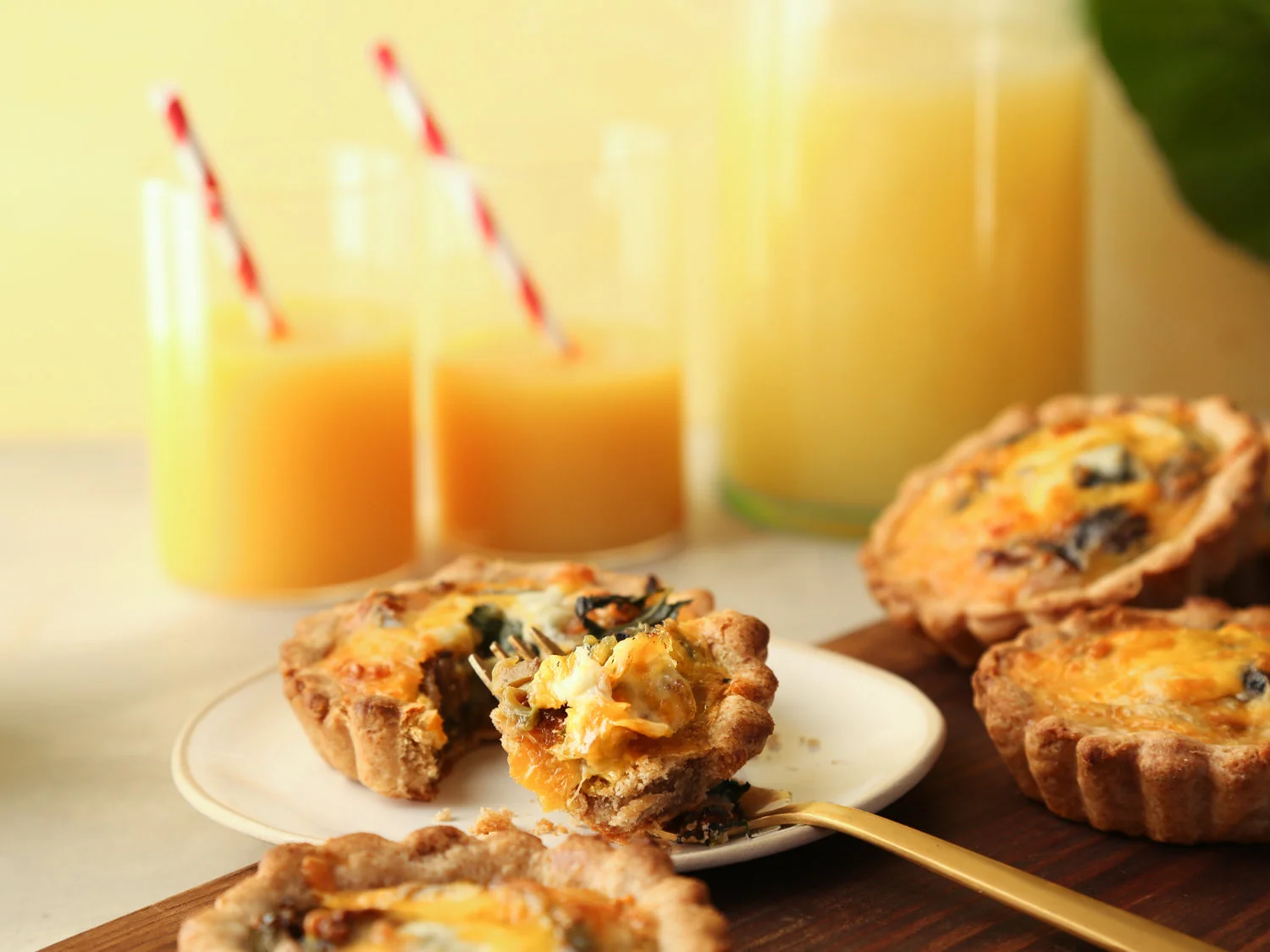   Farmer's Market Quiche  