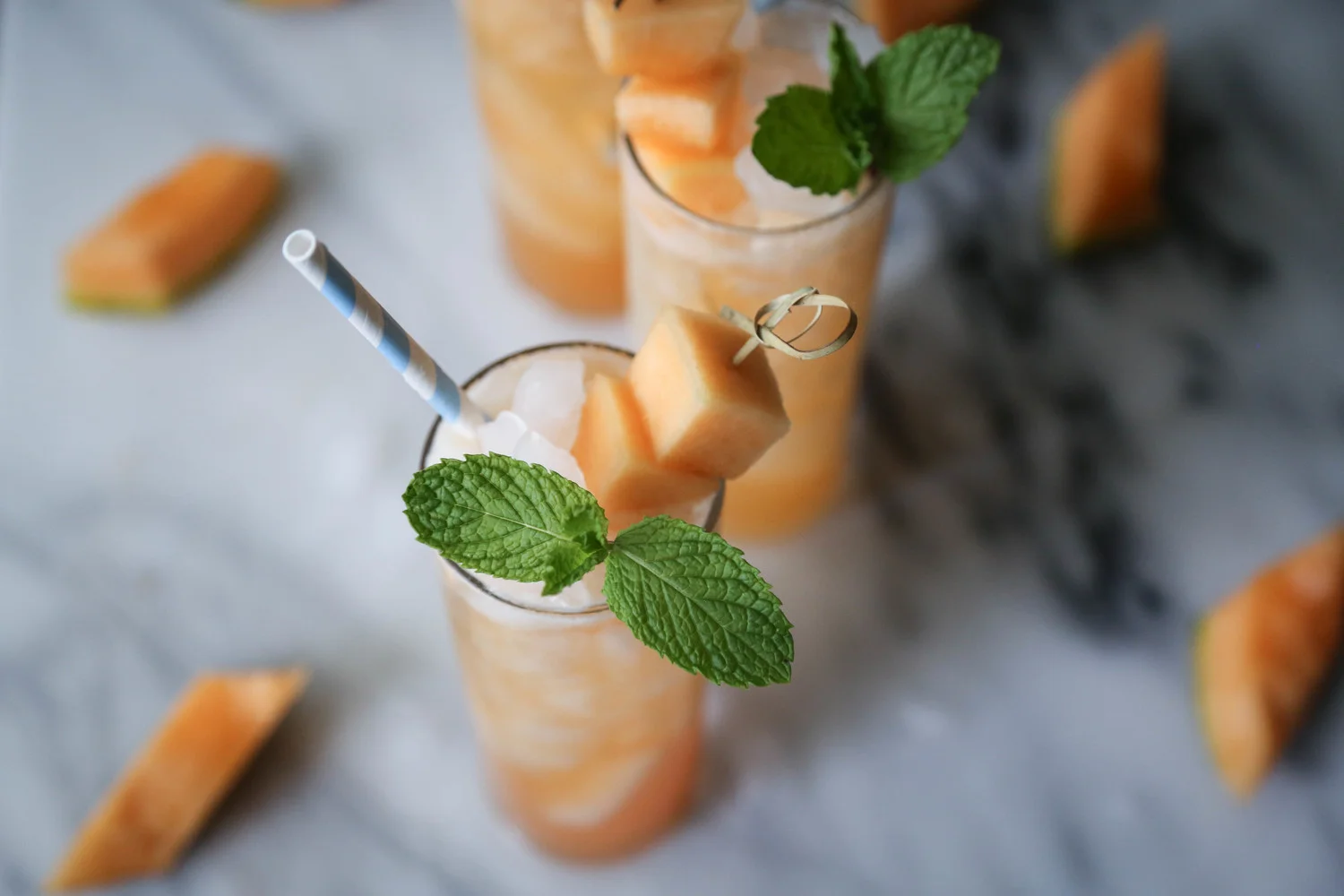   Cantaloupe Cocktails   