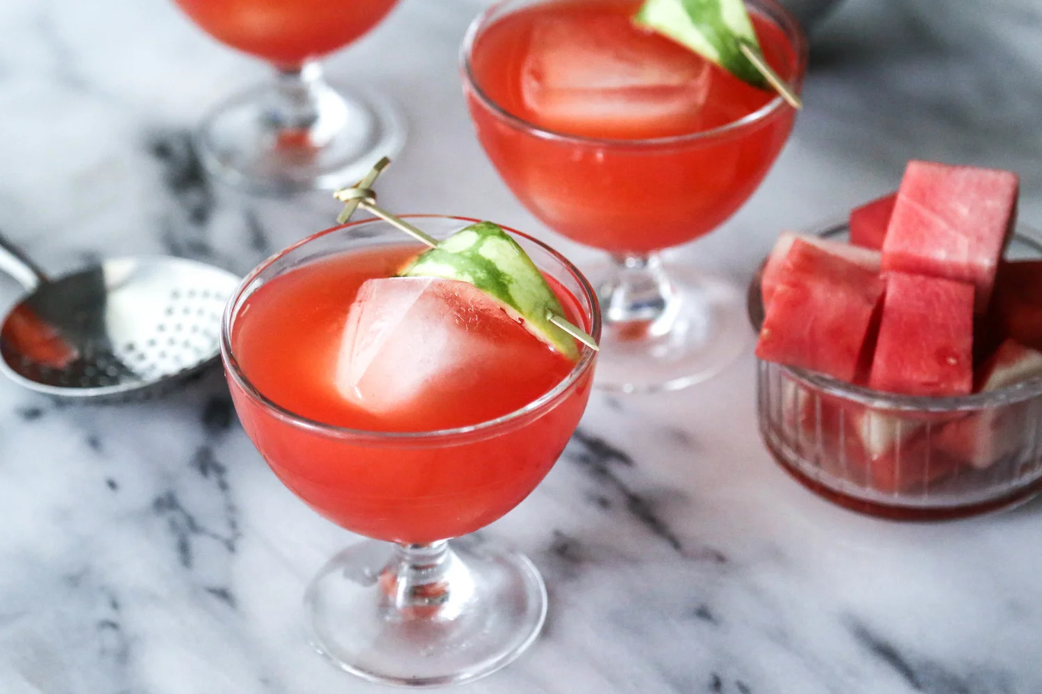 Watermelon Negronis