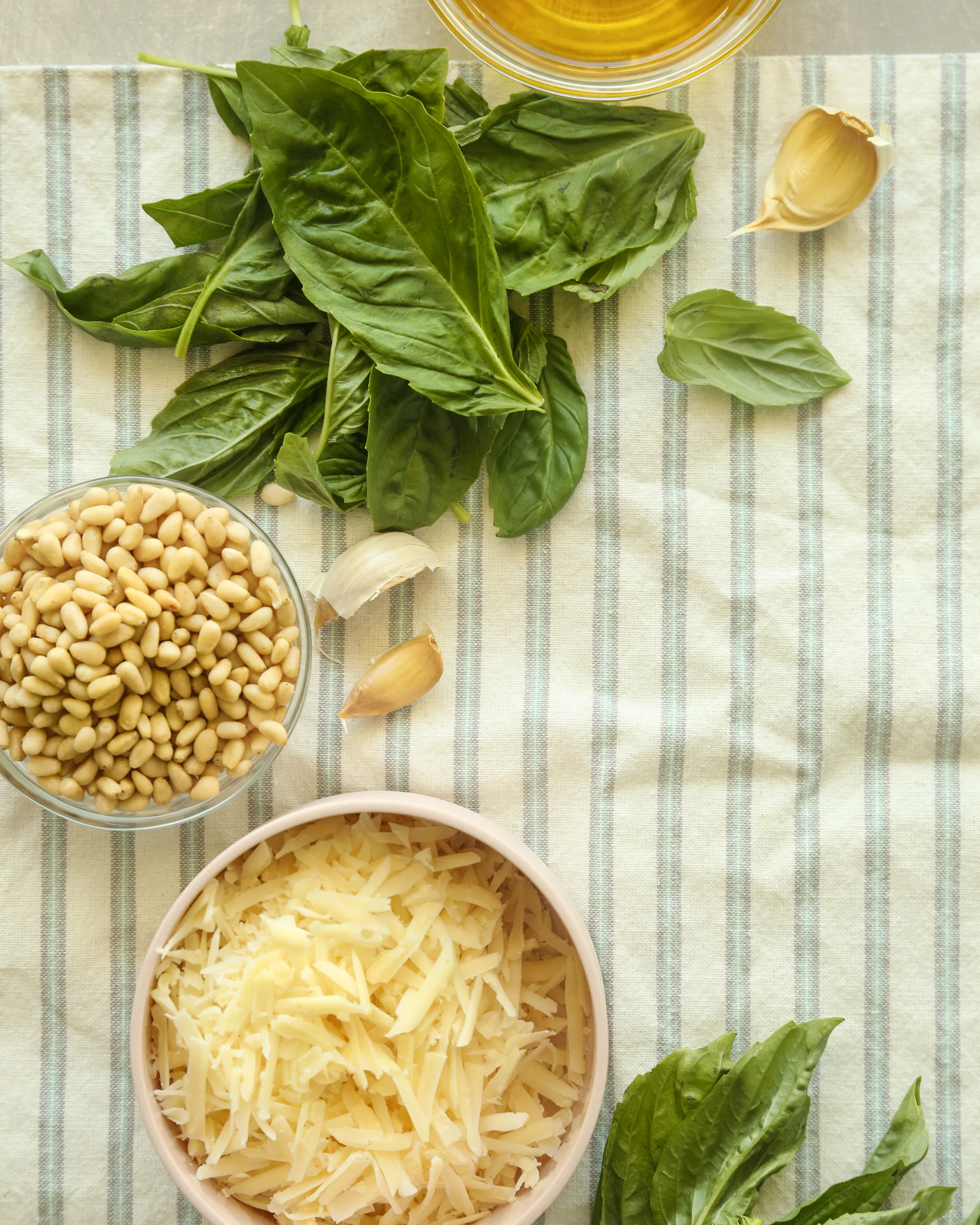 Creamy Basil Pesto Pasta with Grilled Chicken â€” Probably This