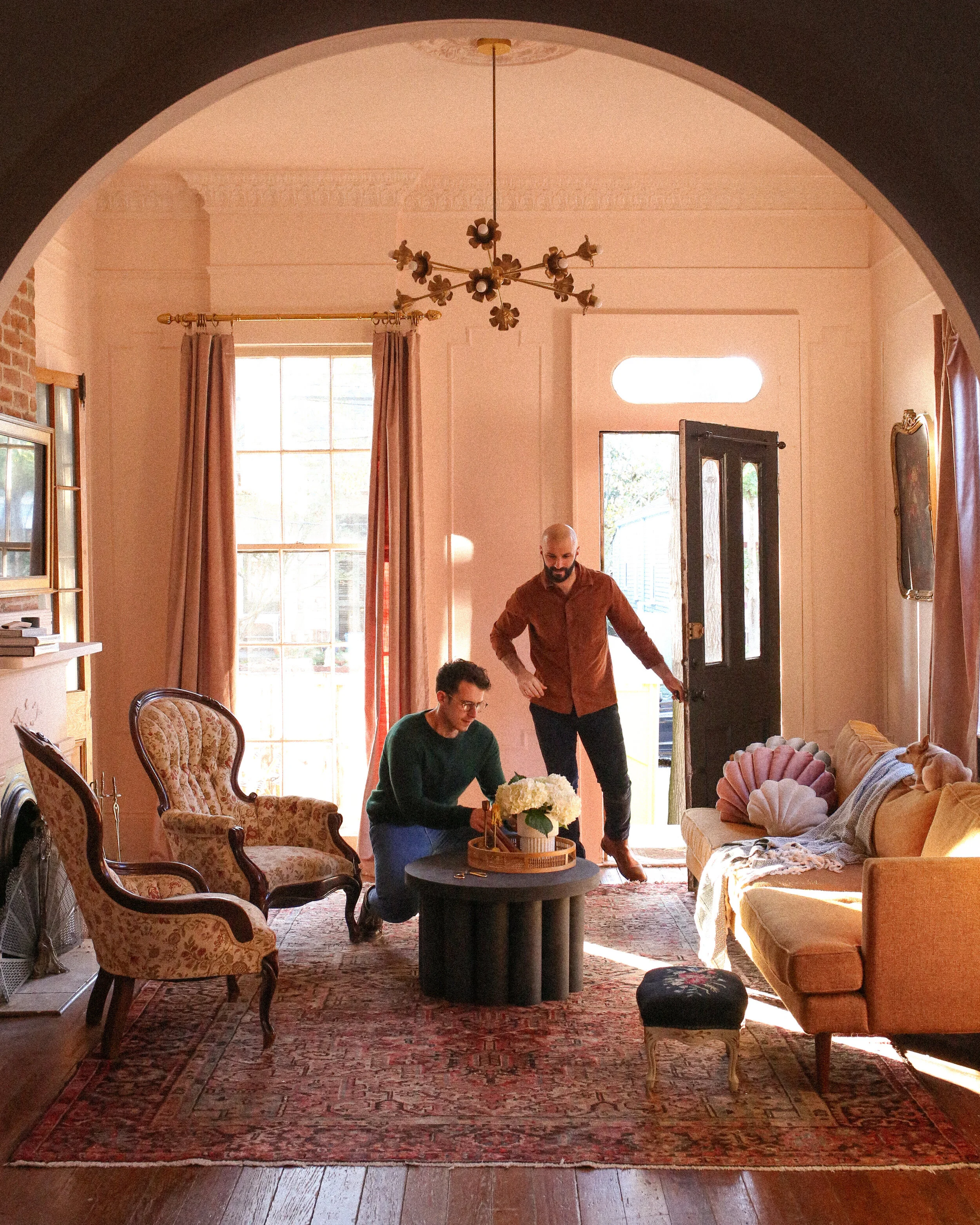 Design Duel: Modern Victorian Living Room &amp; Office Reveal