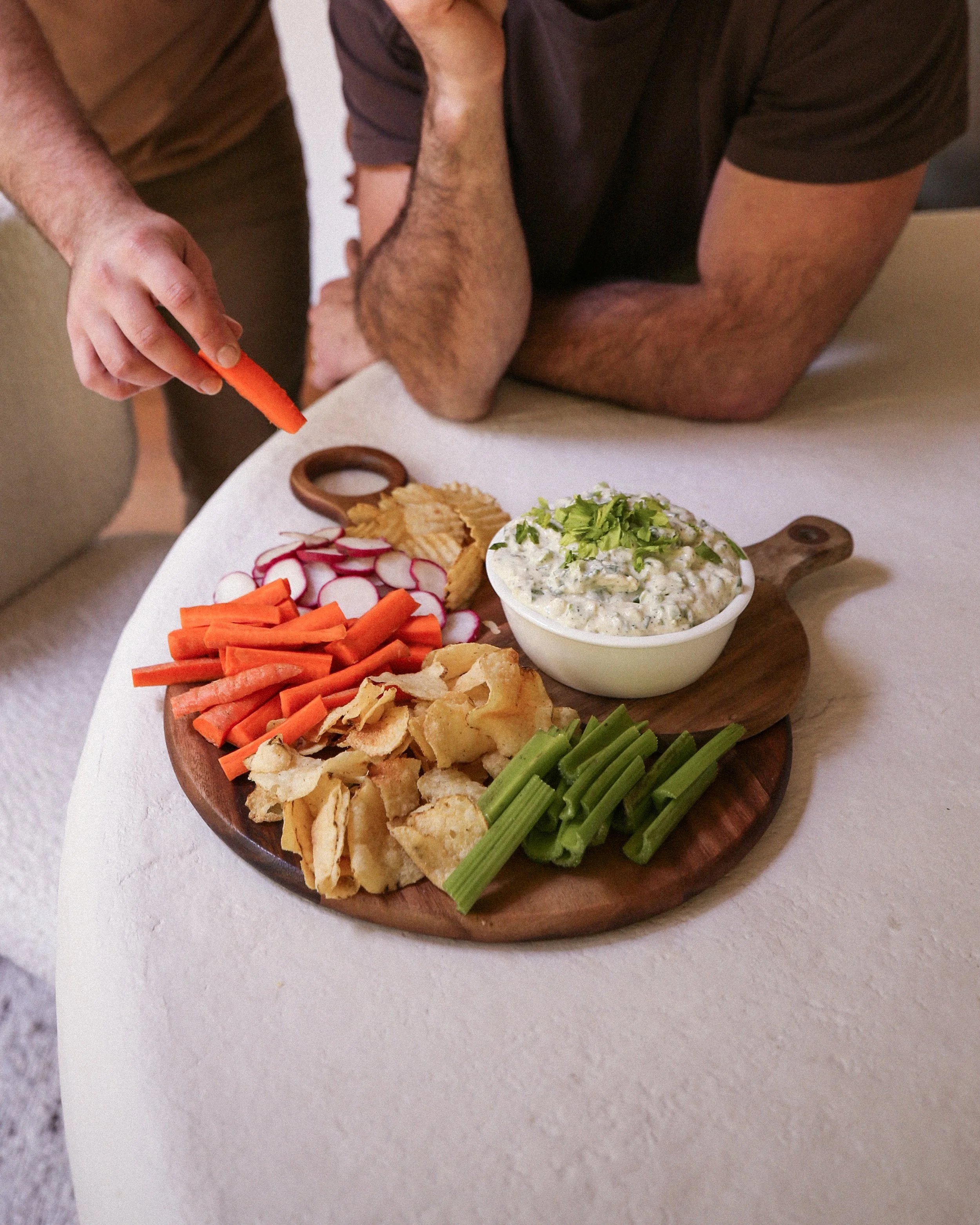 Garlic Lovers' Spring Onion Dip
