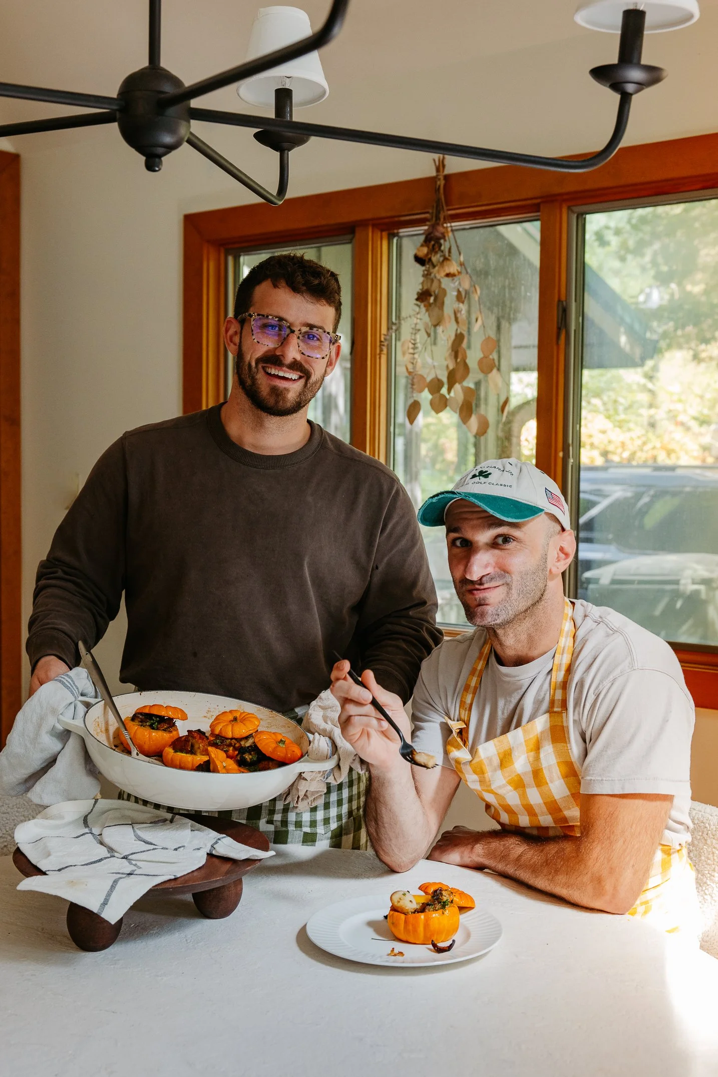Mushroom Dressing Stuffed Mini Pumpkins — Probably This