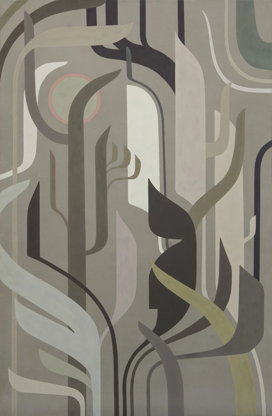   Phototropism 2   Oil on Canvas  48” x 32”  2019 