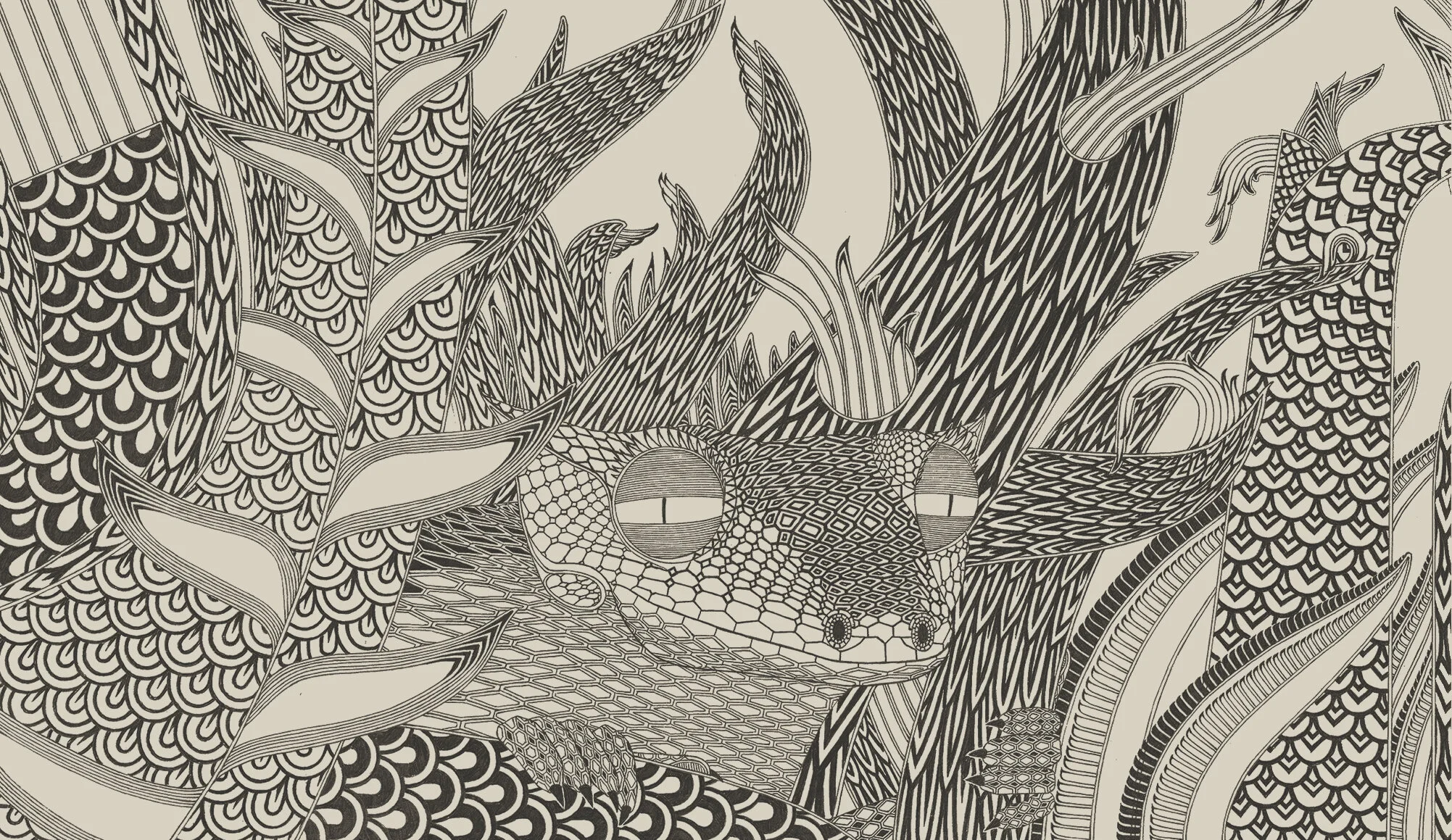  Jungle Veil  (detail)  