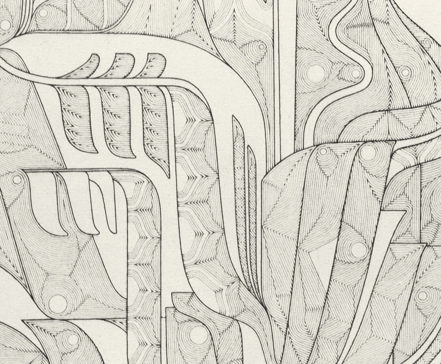  Blueprint for Mycorrhizae 3  (detail)  