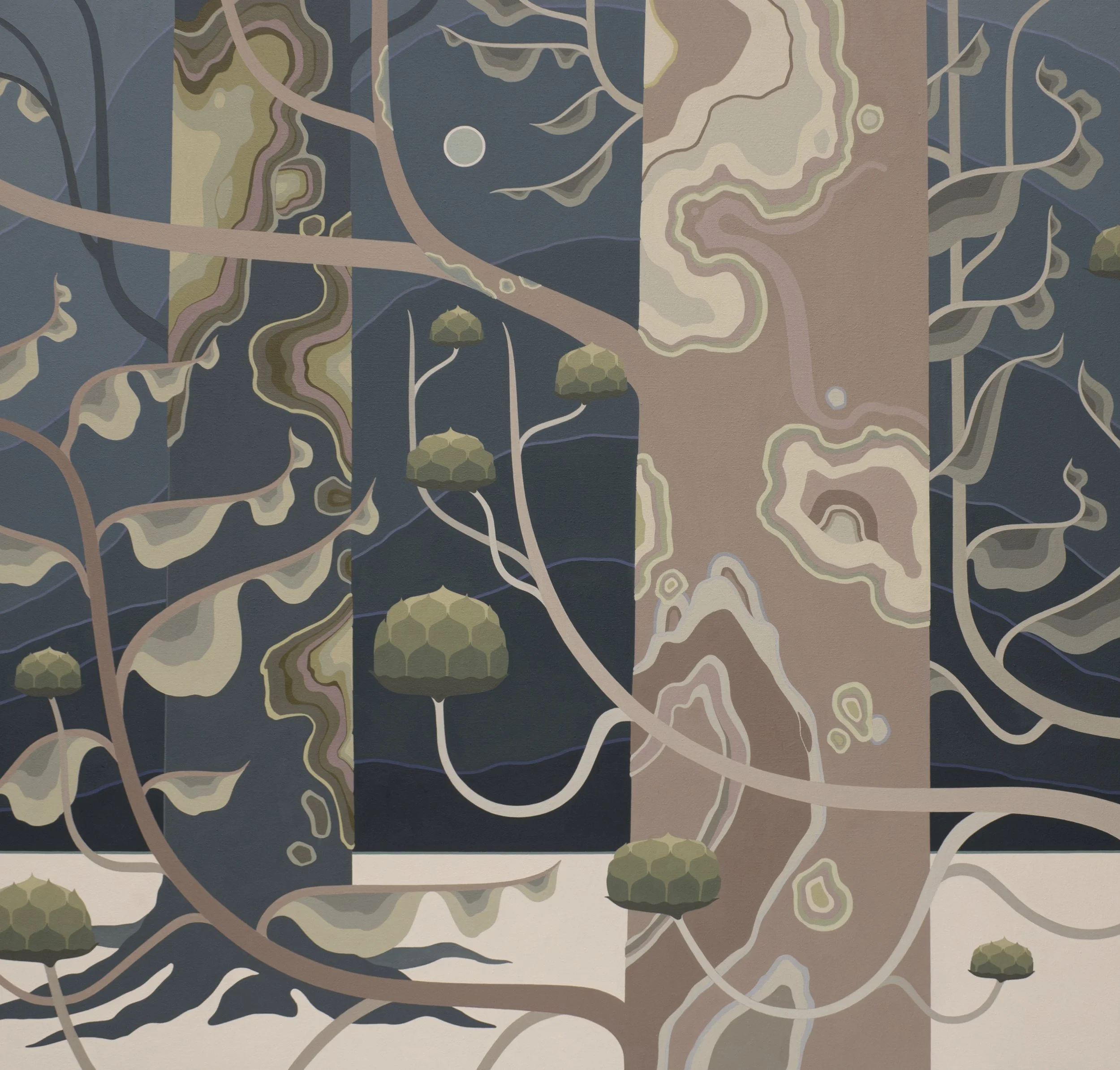   Untitled Landscape 5   Oil on Canvas  46” x 48”  2026 