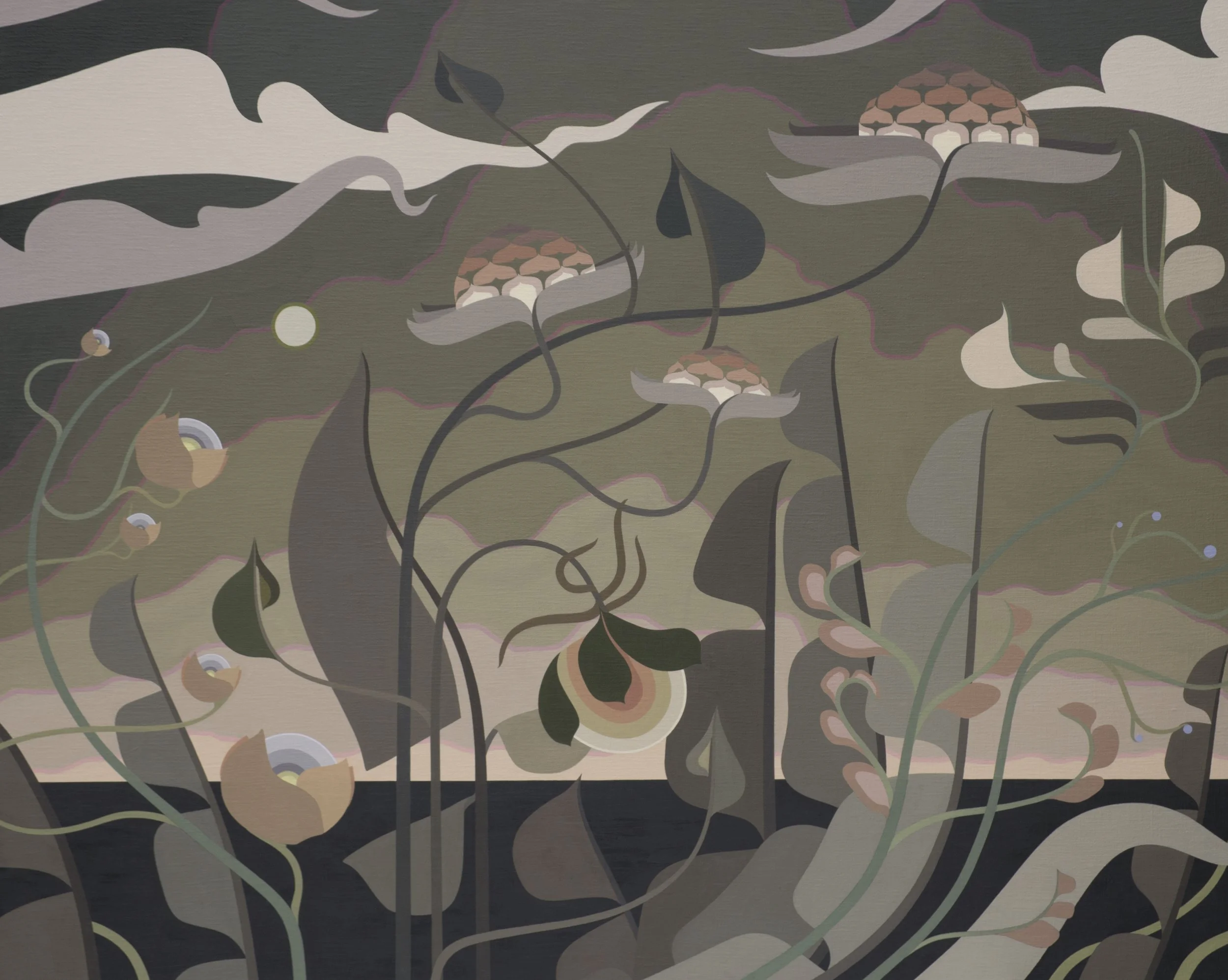   Untitled Landscape 4   Oil on Canvas  48” x 60”  2026 