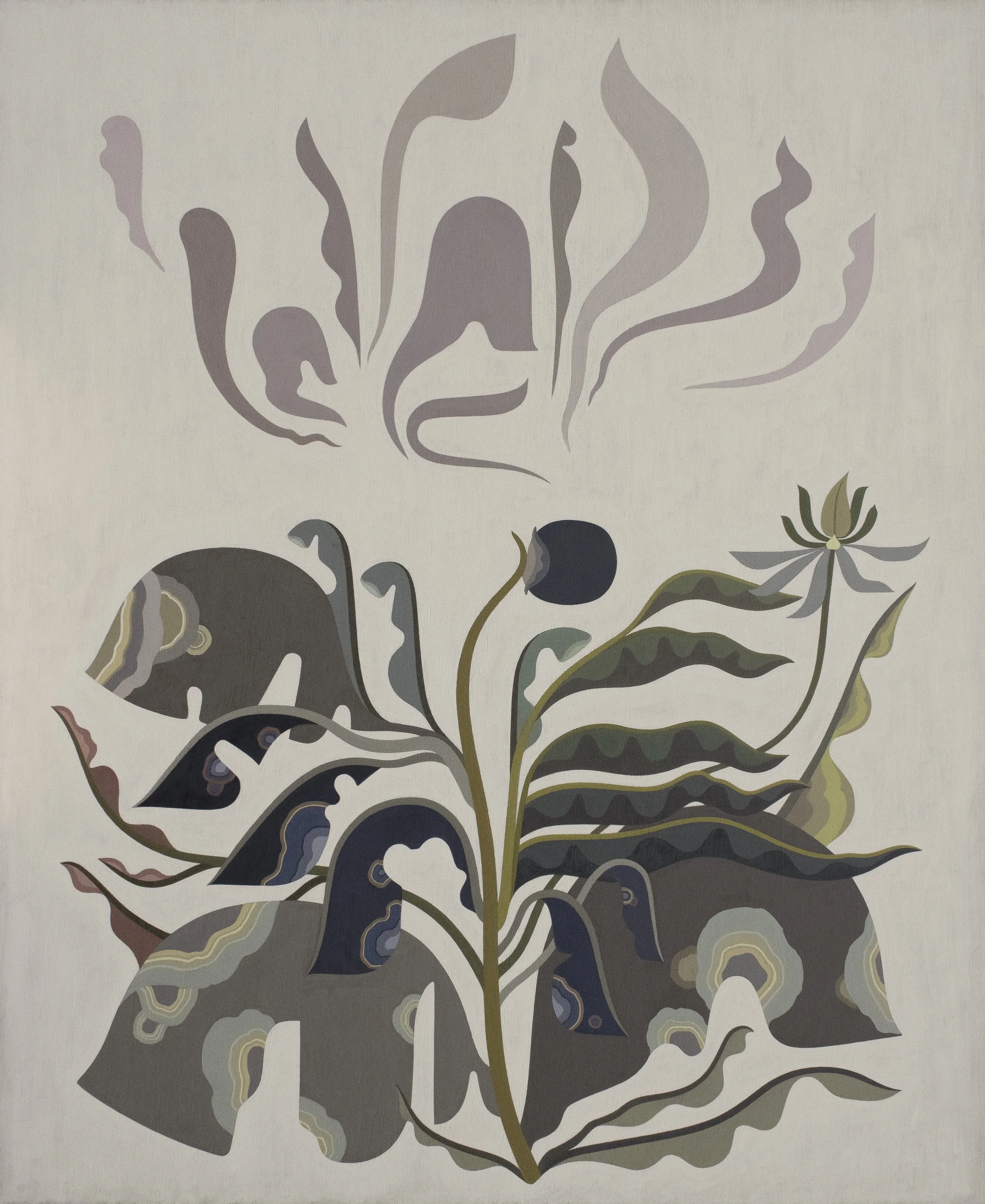   Sporophyte   Oil on Panel  46” x 38”  2026 