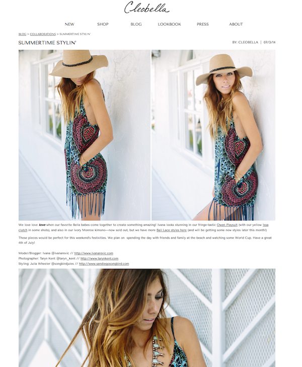 Ivanarevic Summer Style Post