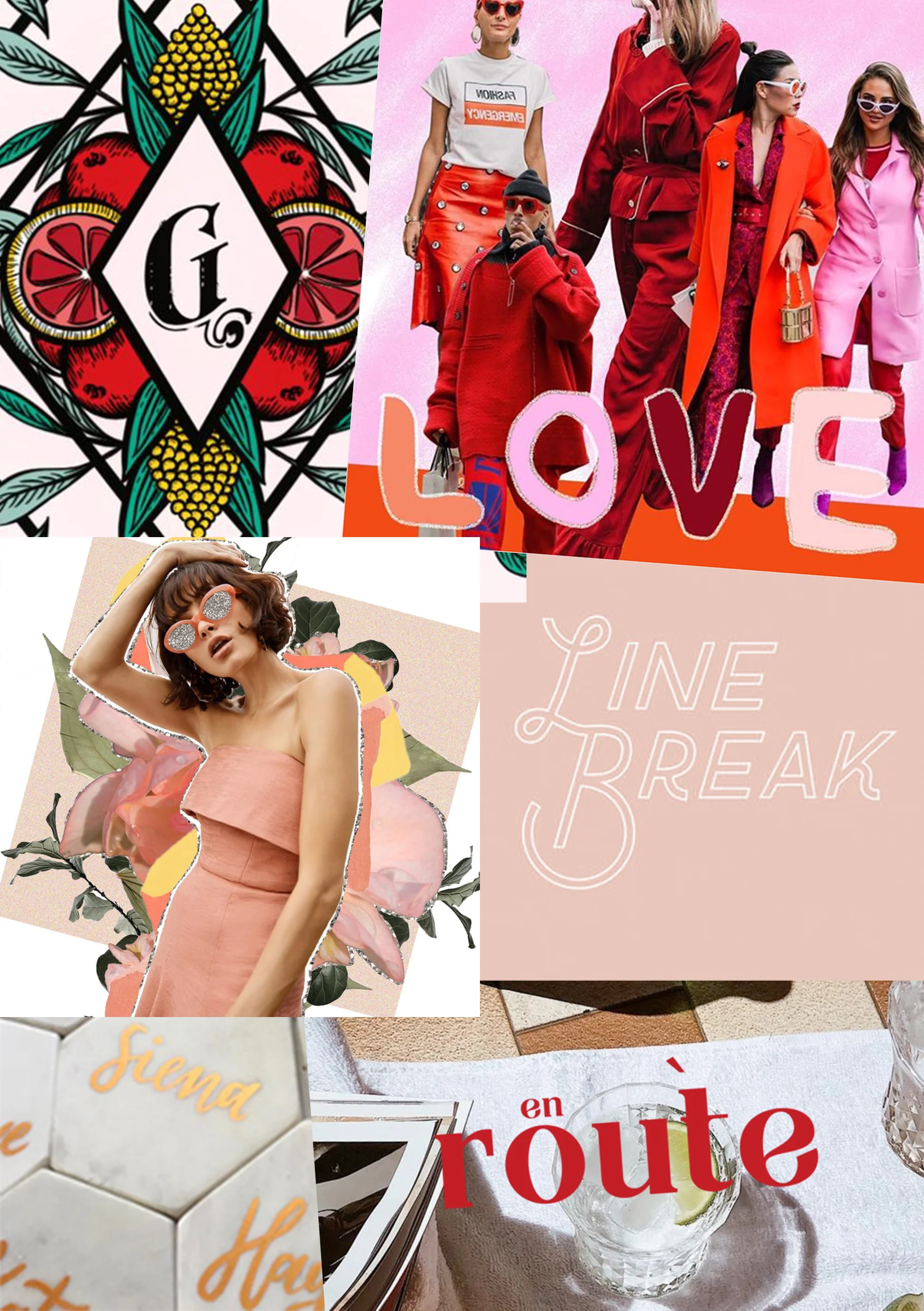 Clockwise from top left: @maddy_ritchie , @ampmdesigns , @jasminedowling , @eloise__jenkins , @lightofleni , @habitualfeels