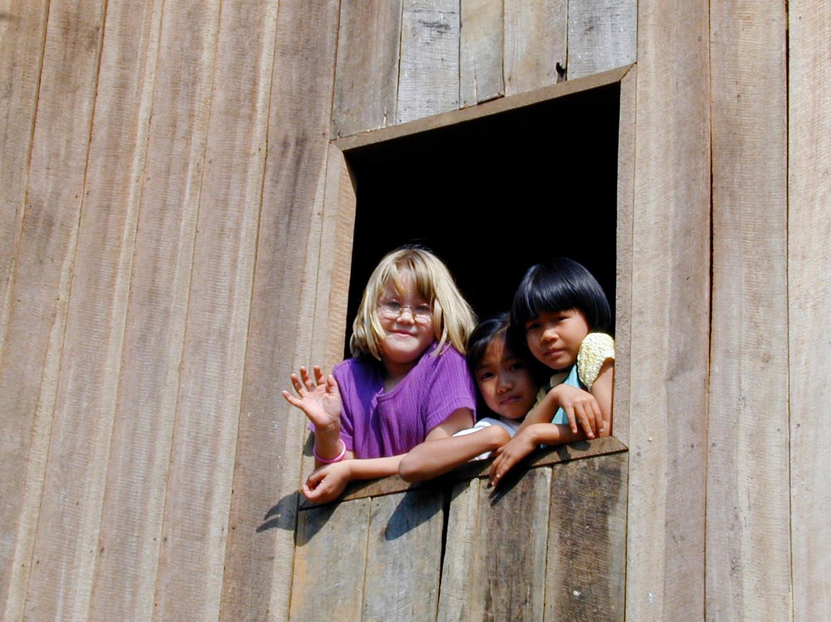 Growing up in a rural northern Thai village.