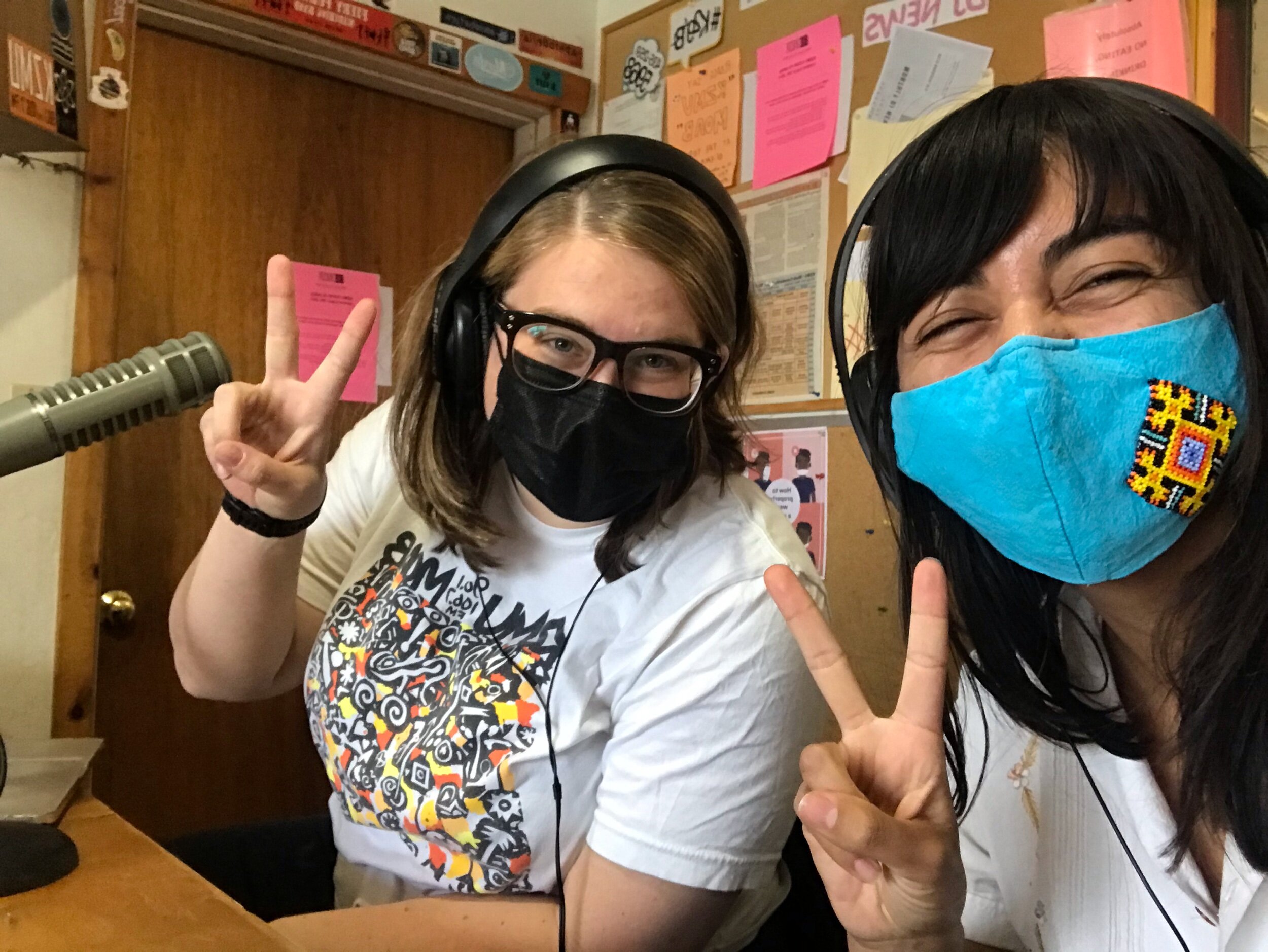 Maria Faye & Blanca Live on KZMU