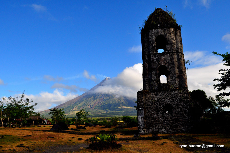 The ruins of Cagsawa