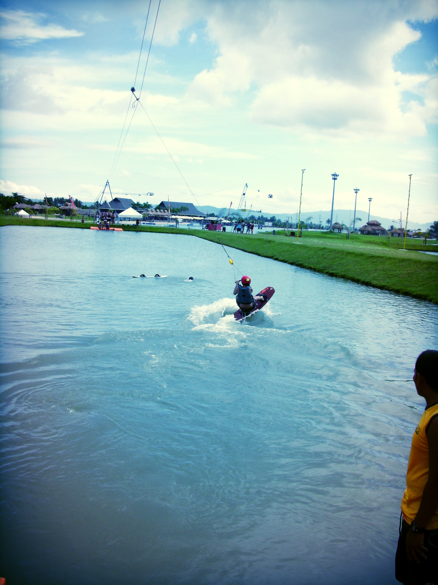Wake boarding isn't my sport