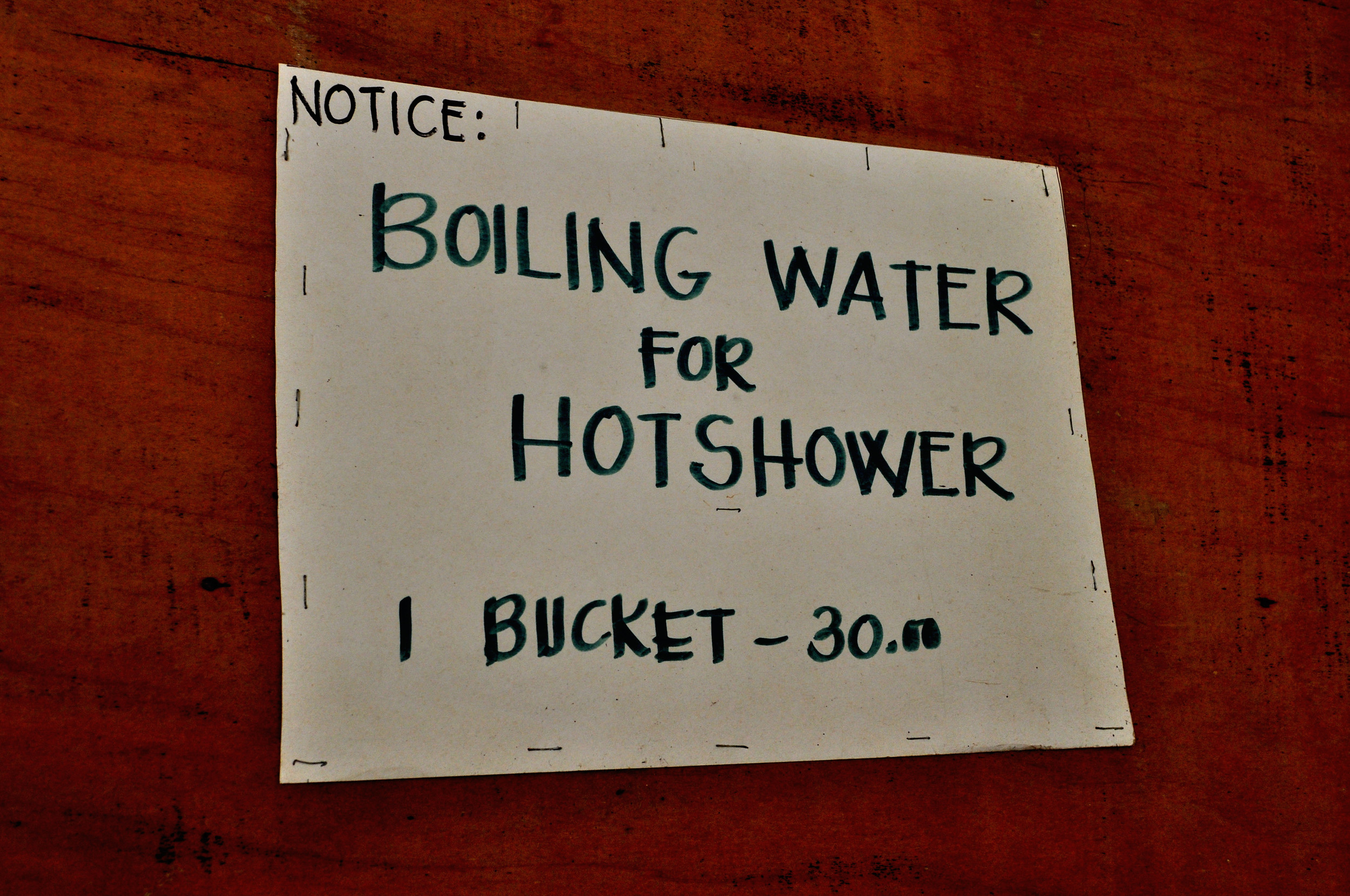 Cost of a Hot Bath