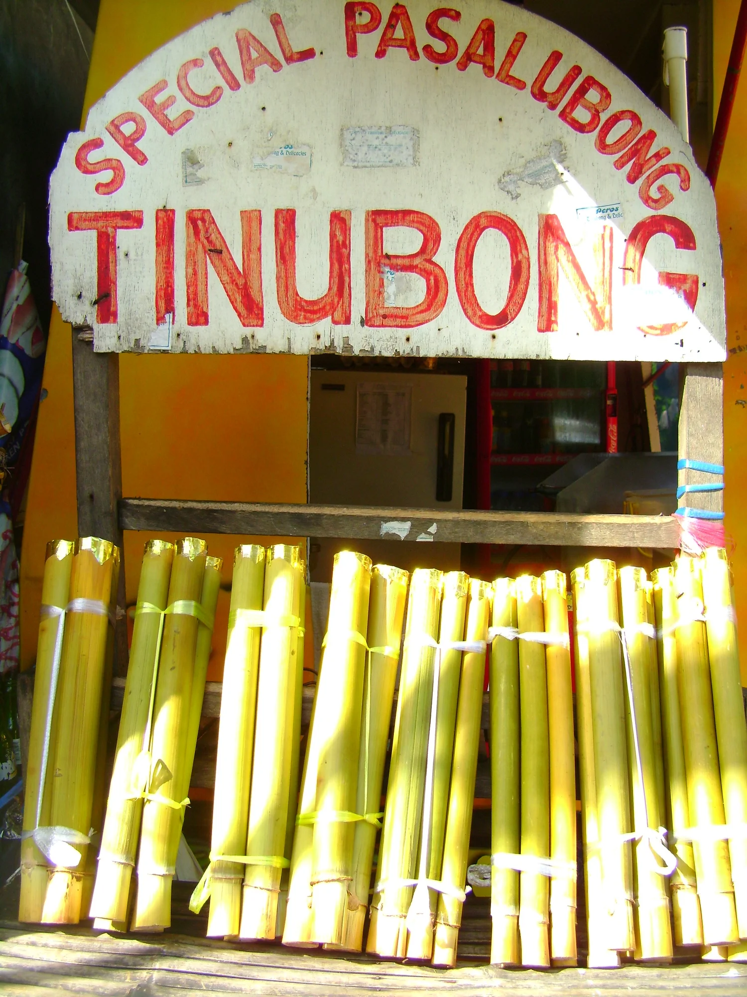 Tinubong, sticky rice dessert snack