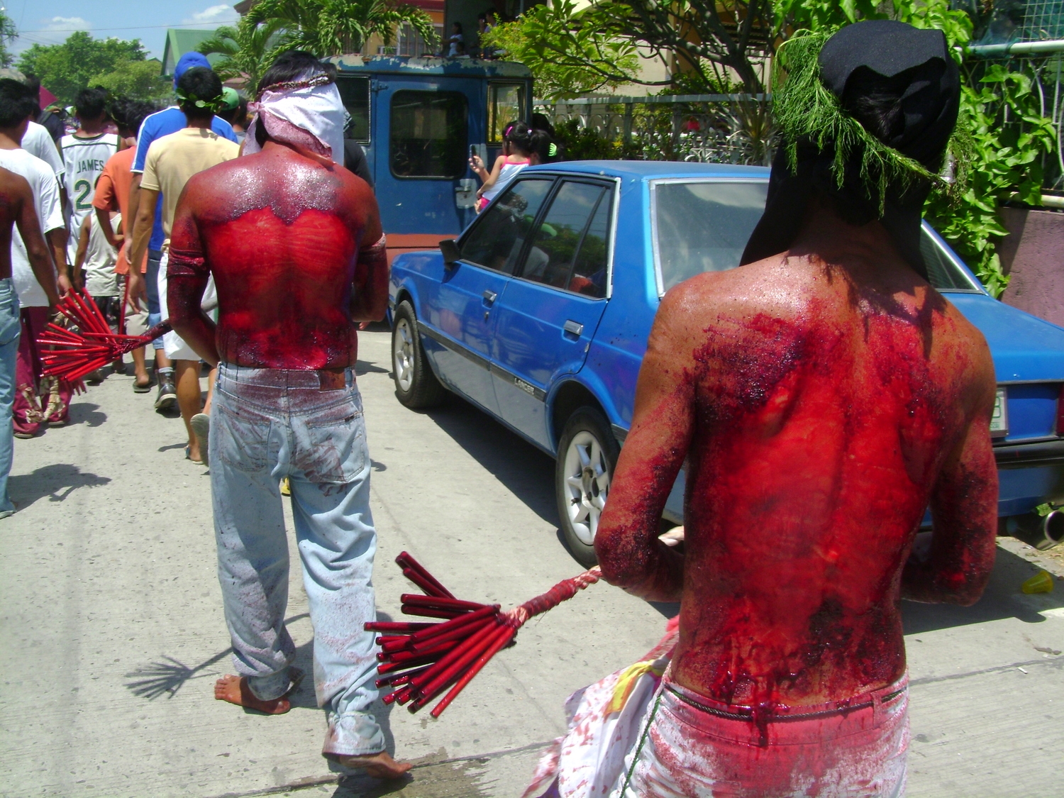 Penitents Walking
