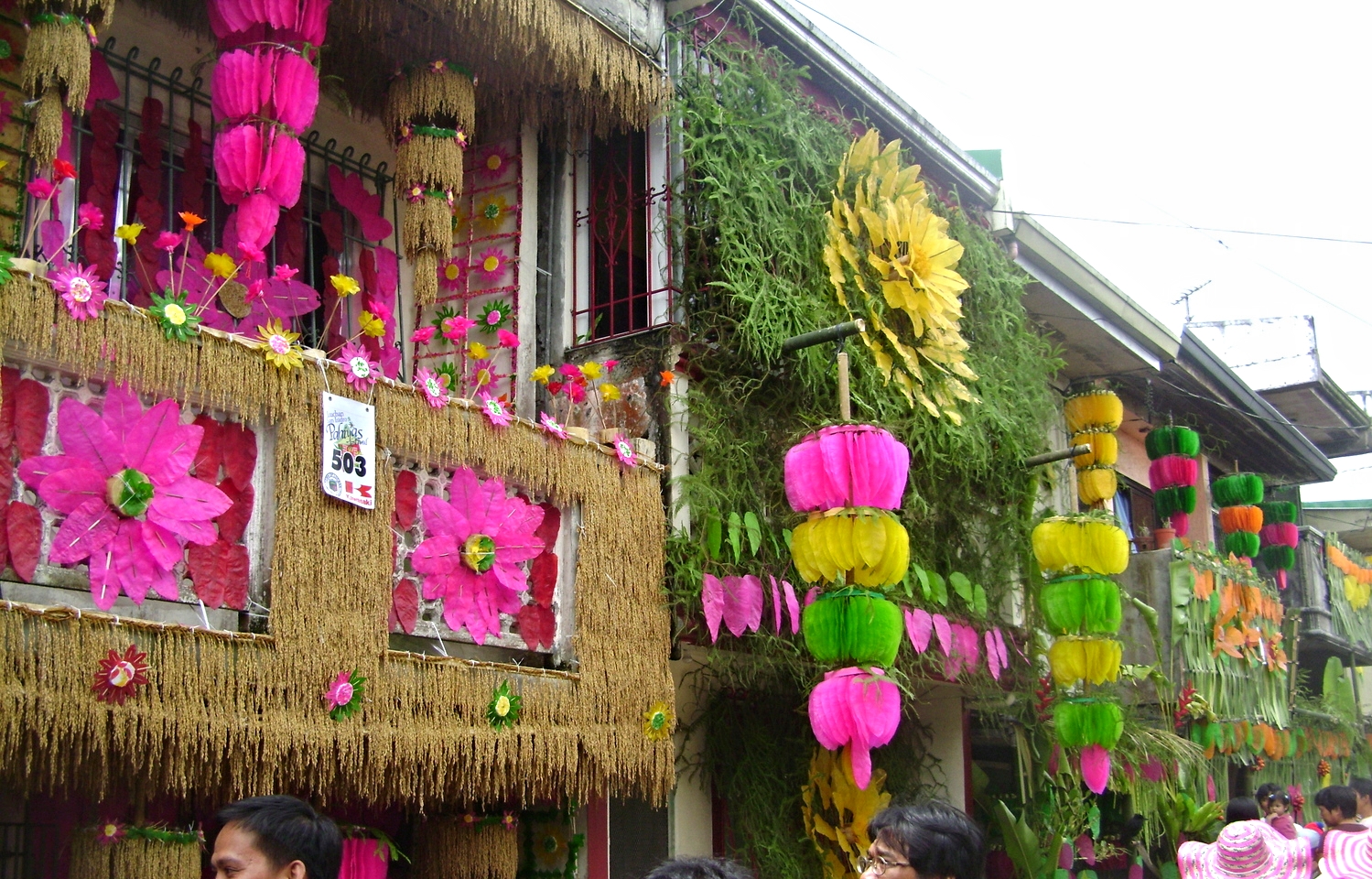 Lucban is pretty much synonymous with the famous Pahiyas Festival, celebrated every 15th of May – and it is this Philippine festival that made Lucban a must-see destination for those exploring the decadently multicultural and multifaceted country that is the Philippines. The festival dates back hundreds of years, long before the arrival of the Spaniards and started out as an animistic ritual for the locals to honor their gods for their bountiful harvest and believing that celebrating this great fortune would ensure another bountiful year ahead. When the Spaniards arrived around the 16th century, the festival was appropriated to suit the Catholic taste (as it was the same with the K alibo Ati-atihan). The Spanish friars introduced San Isidro Labrador (Saint Isidore) to the natives and shifted the allegiance basically from the animist gods to the Christian God whilst continuing the tradition of thanksgiving and prayers for more abundant harvests to come. The townsfolk started to bring their best harvest to the church for its blessing and later on, with the increasing bounty they started putting it outside their doors instead with the statue of San Isidro going out in a procession.