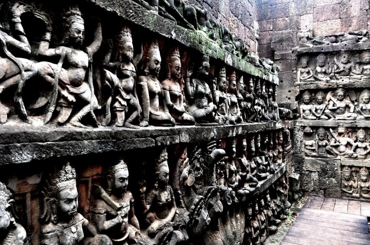 By the Terrace of the Elephants