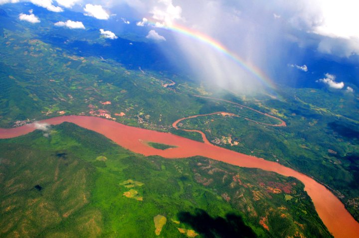 Rainbow over the Mekong