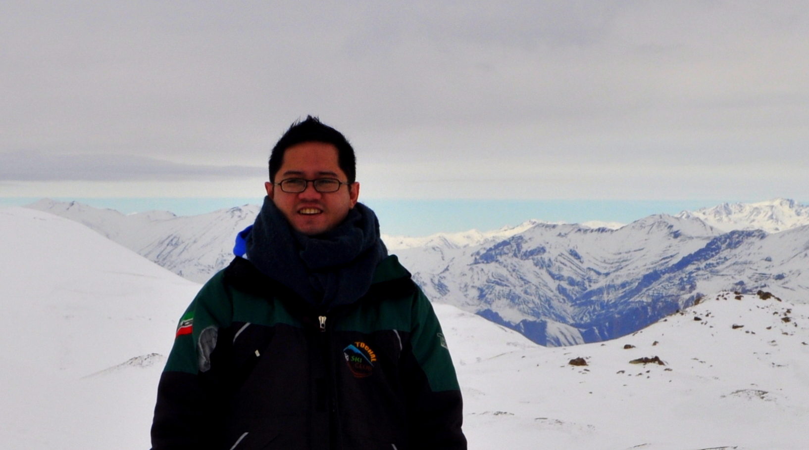 On top of Alborz Mountains