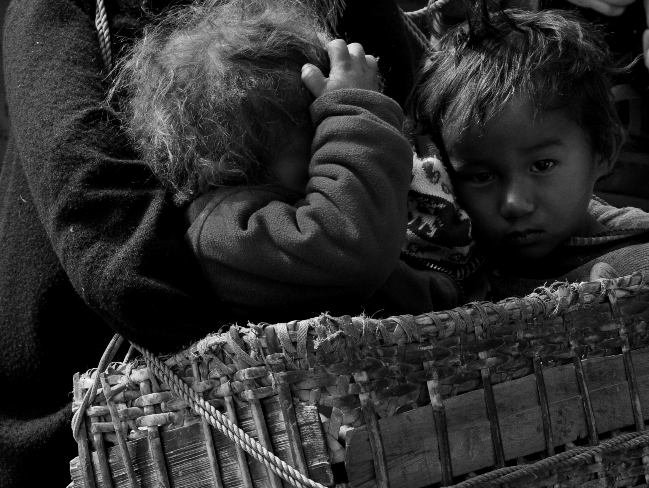 Tibetan children in exile