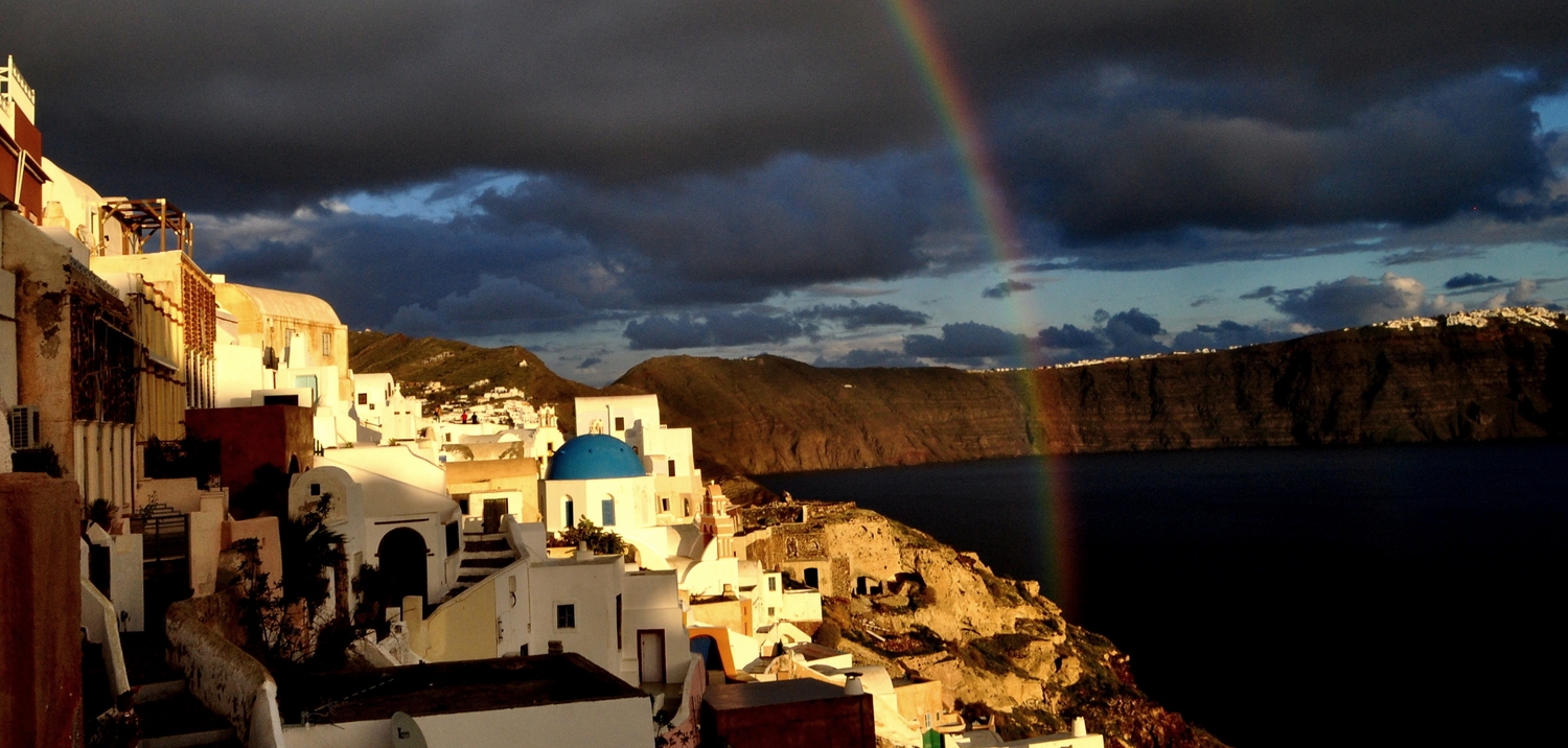 Sunset in Santorini