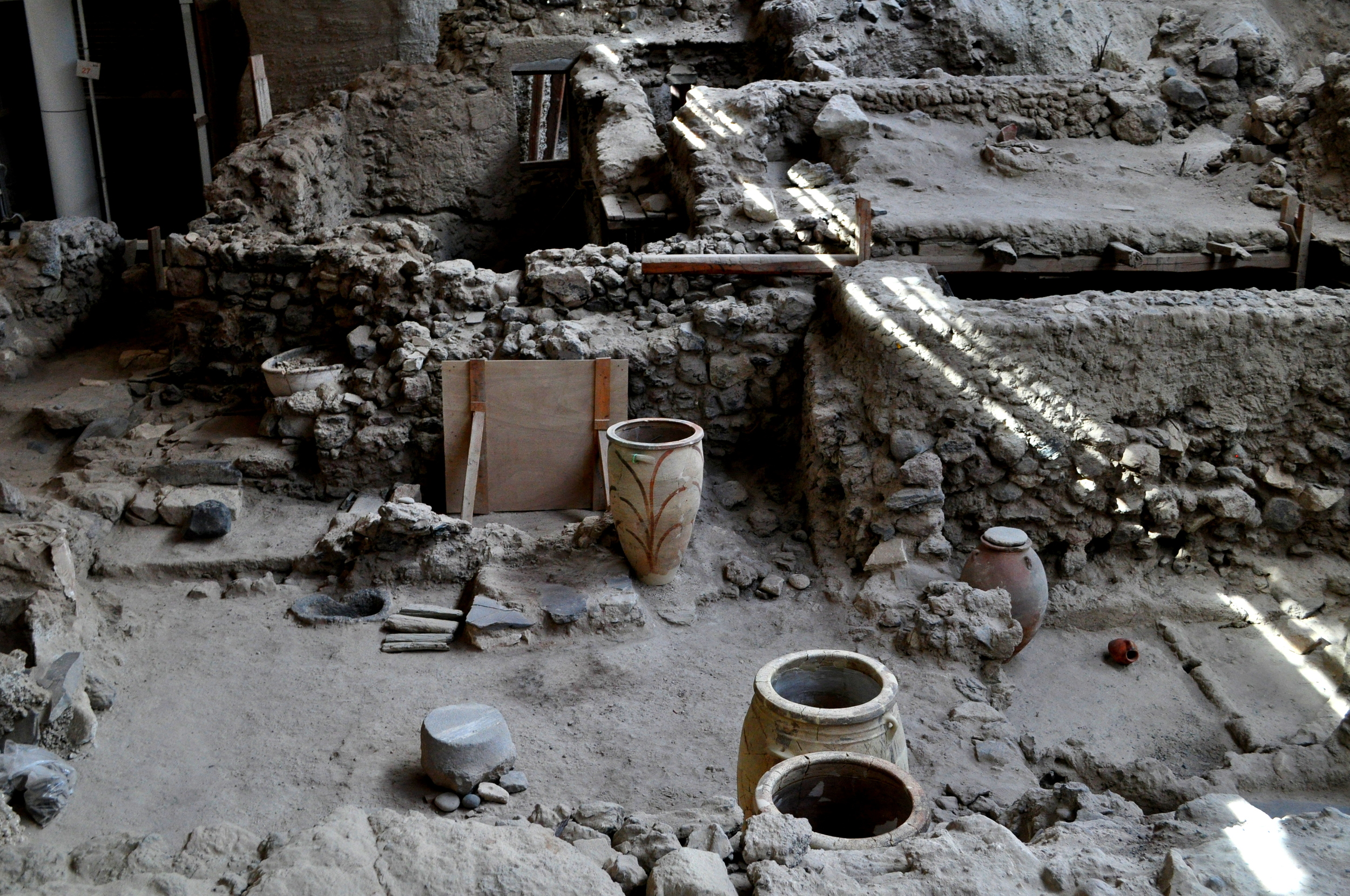 Akrotiri: Once buried Minoan Town