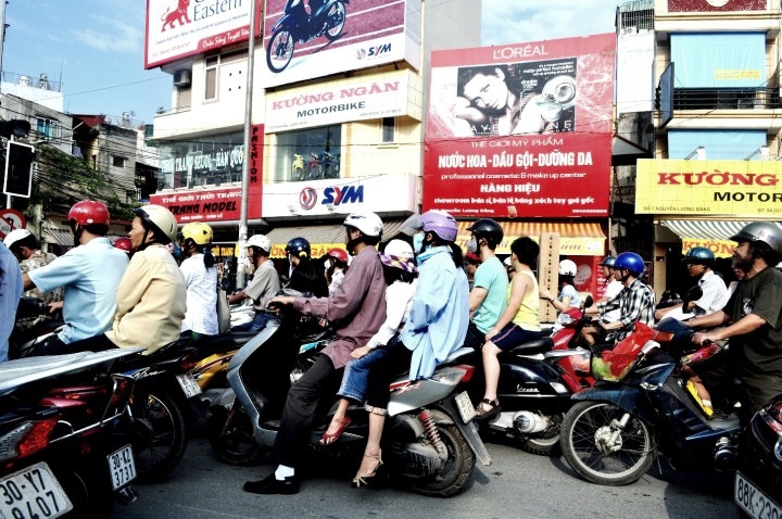 Motorbikes, motorbikes everywhere