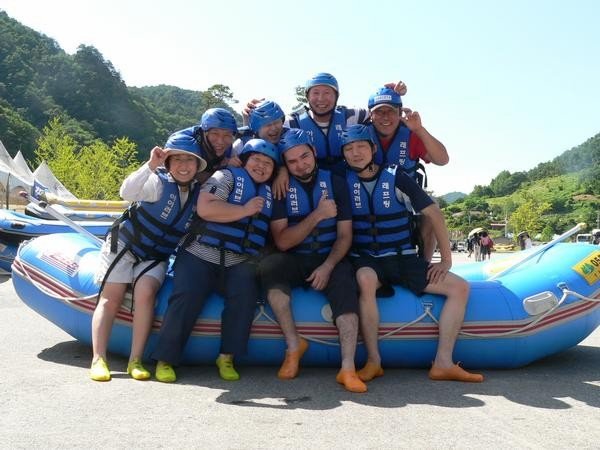 Whitewater Rafting in Korea
