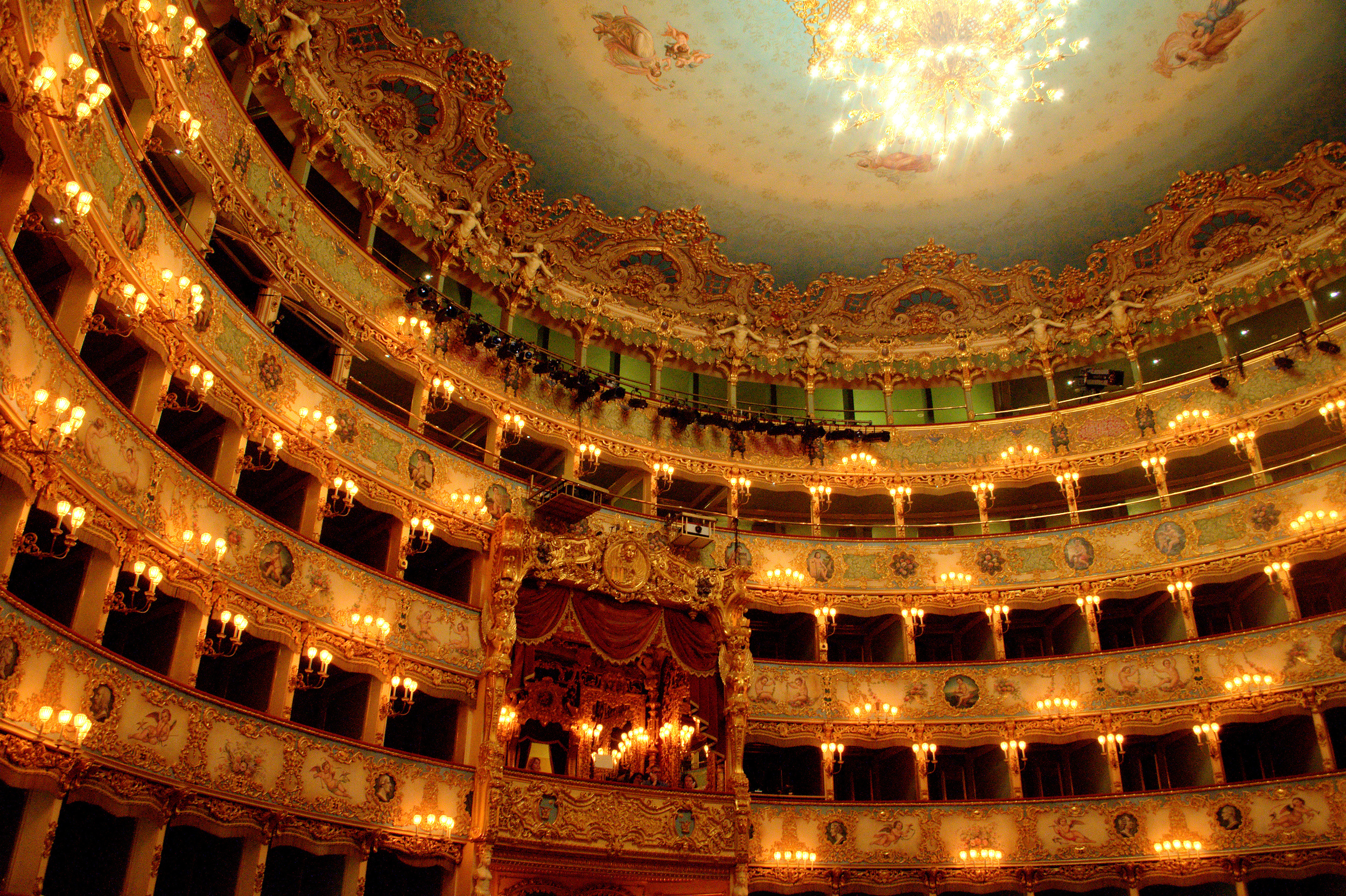 Teatro La Fenice is a beautiful theatre in the heart of Venice.