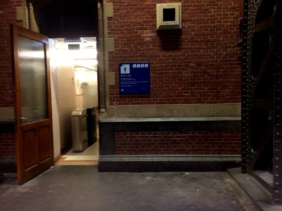 The stinkiest toilet in all of The Netherlands.