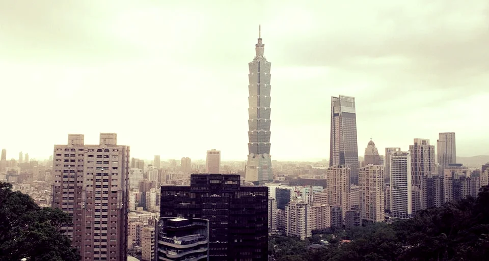 Taipei 101 from Elephant Mountain.