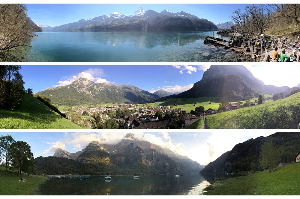 Kanton Glarus panoramas