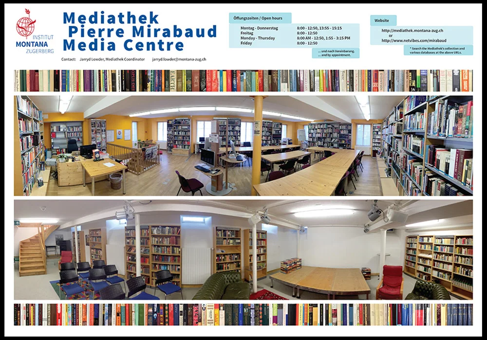 Recent designs for Institut Montana Zugerberg
