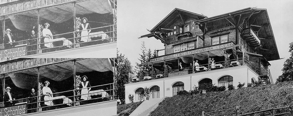 Photo restoration for Institut Montana Zugerberg