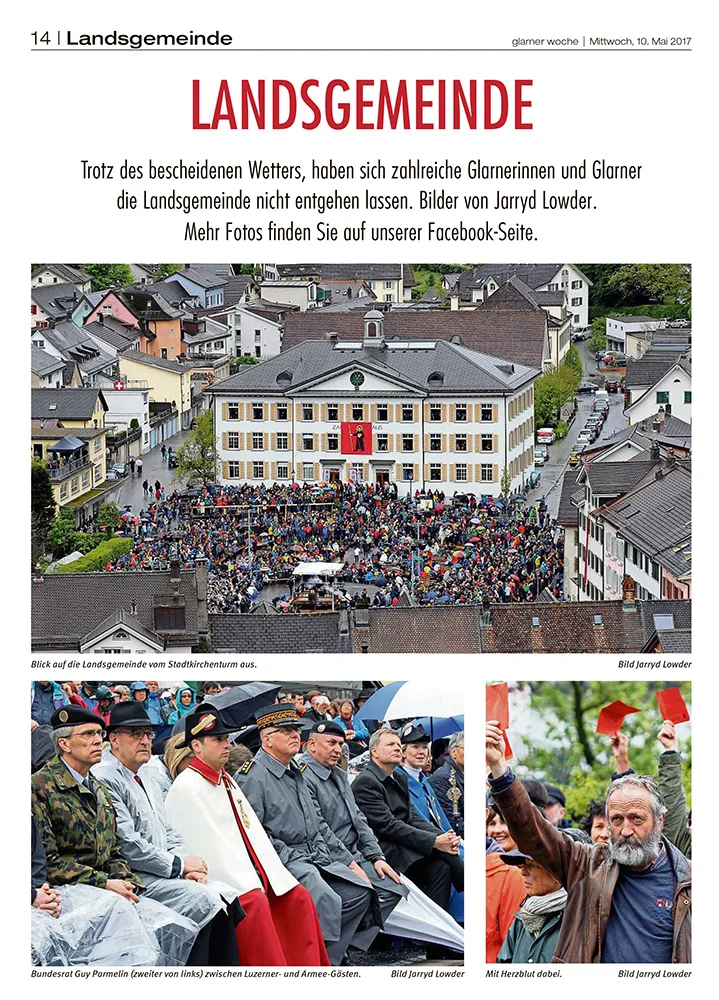 Landsgemeinde Glarus, 2017