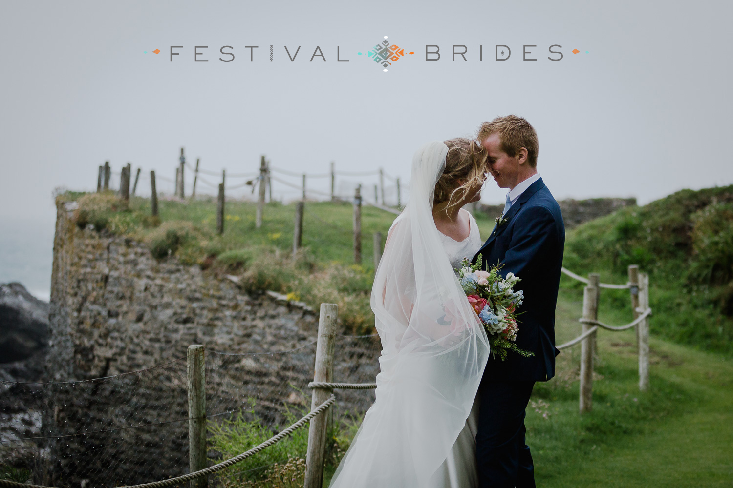 Zoe & Dave's cosy wedding at the cosy Prussia Cove in Cornwall with it’s great surf vibe is featured on festivalbrides . This one is a cracker! Filled with DIY ideas, beautiful flower, delicious sweets and a great festival style wedding vibe...Have a look and get inspired!