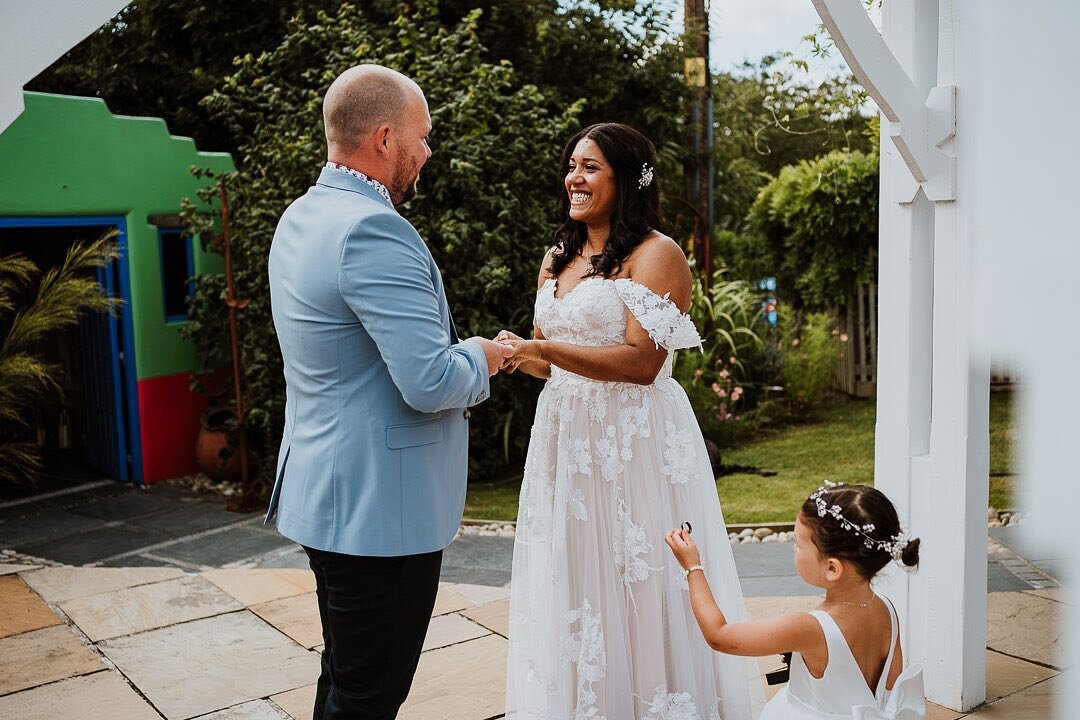 The cutest flowergirl&hellip; doing a great job! 
today on the blog, Beth &amp; Luke&rsquo;s colourful intimate wedding @lowerbarns !
&bull;
&bull;
&bull;
link in bio
@bethanymae_