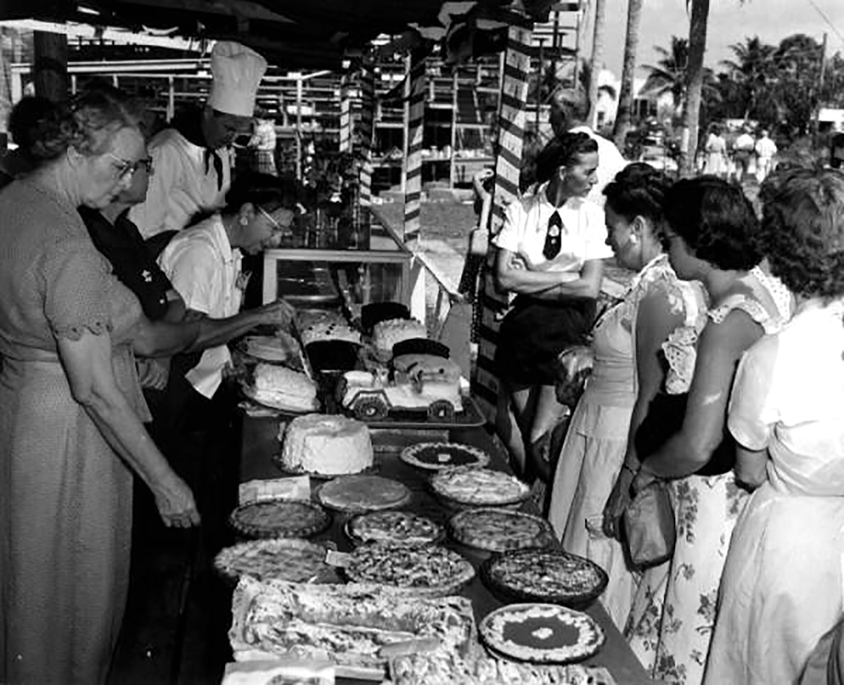 Baking contest, Naples, Florida, 1950, Courtesy of State Archives of Florida, Florida Memory Project
