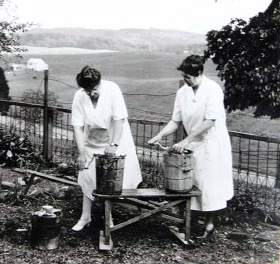 Ice Cream Makers Bonsack Road, Virginia 1931, Courtesy of the US National Archives