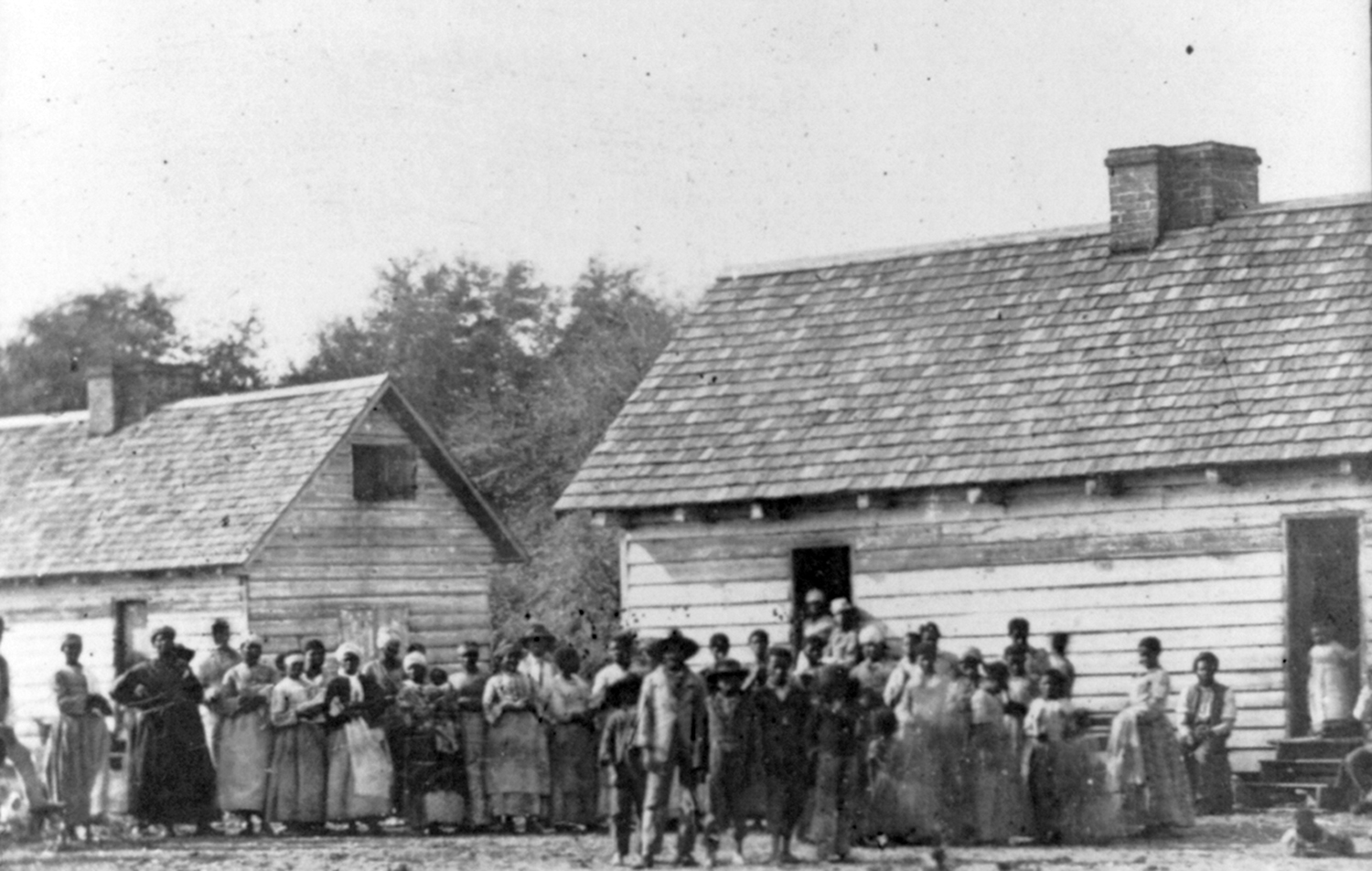 Antebellum plantation scene, courtesy of Library of Congress