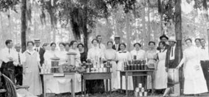 1912 Canning School, Courtesy of State Archives of Florida, Florida Memory Project