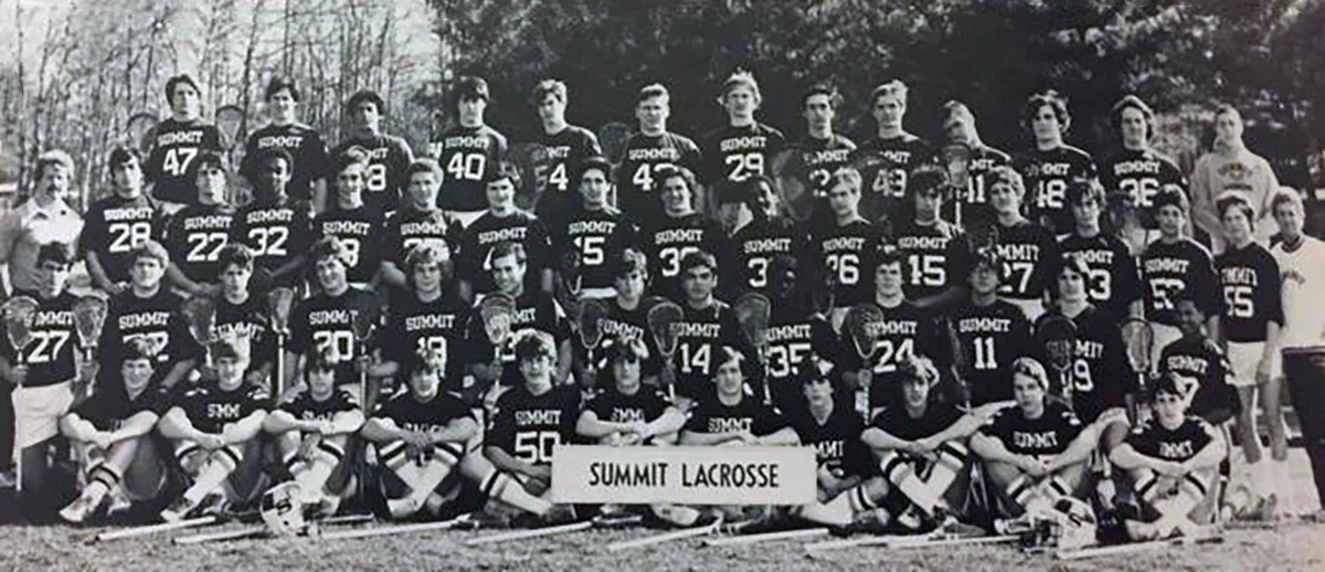 Team photo Summit High School Varsity Lacrosse, Courtesy of Devin Arkison