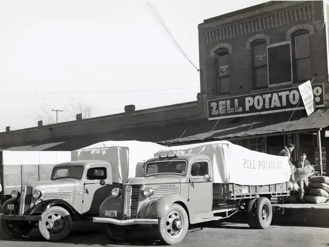 Zell Potato Company circa 1938, Courtesy of the New York Public Library