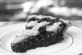 Apple Huckleberry pie
